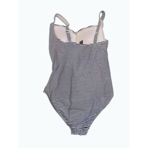Bond-Eye Australia One piece Blue Stripe Swimsuit US 8 D DD - Picture 4 of 7